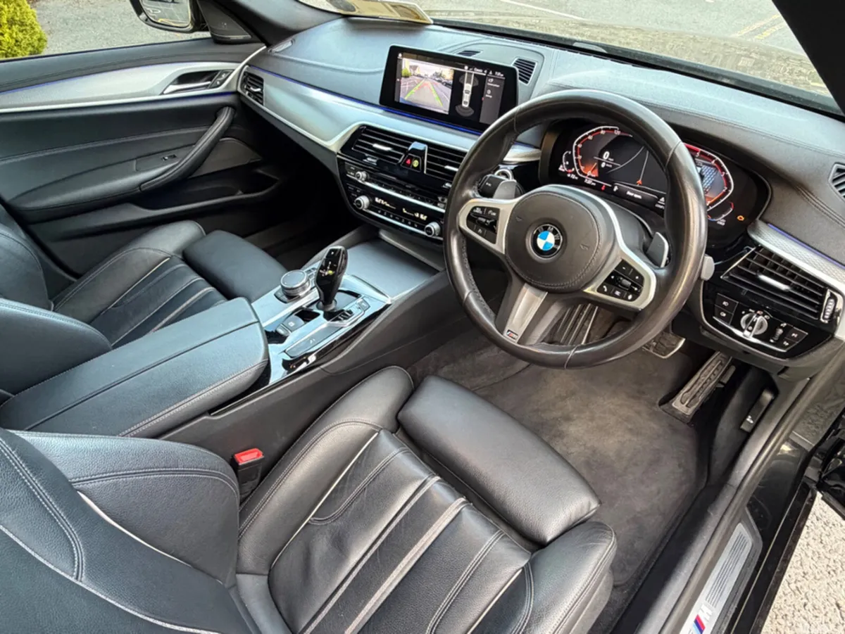 BMW 5-Series Saloon, Diesel, 2019, Black