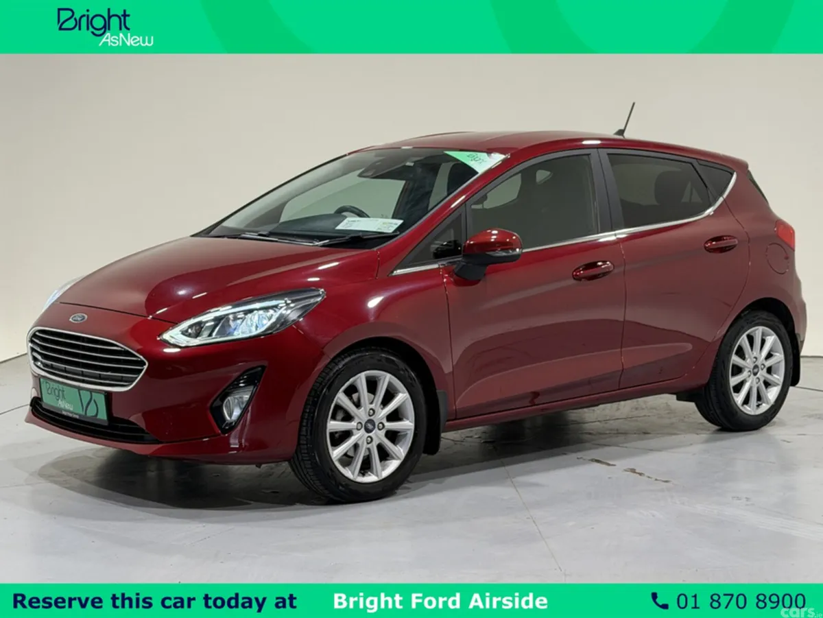 Ford Fiesta Hatchback, Petrol, 2020, Red