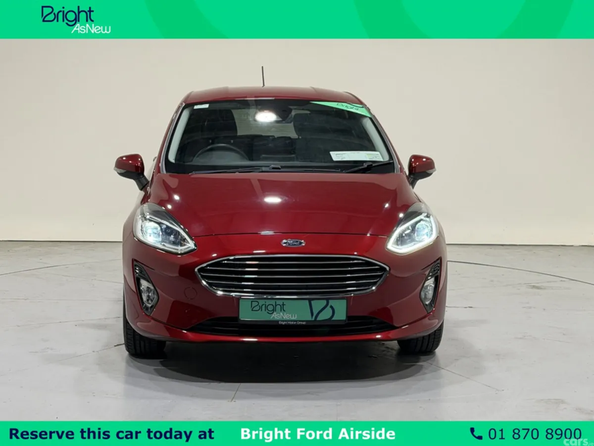 Ford Fiesta Hatchback, Petrol, 2020, Red
