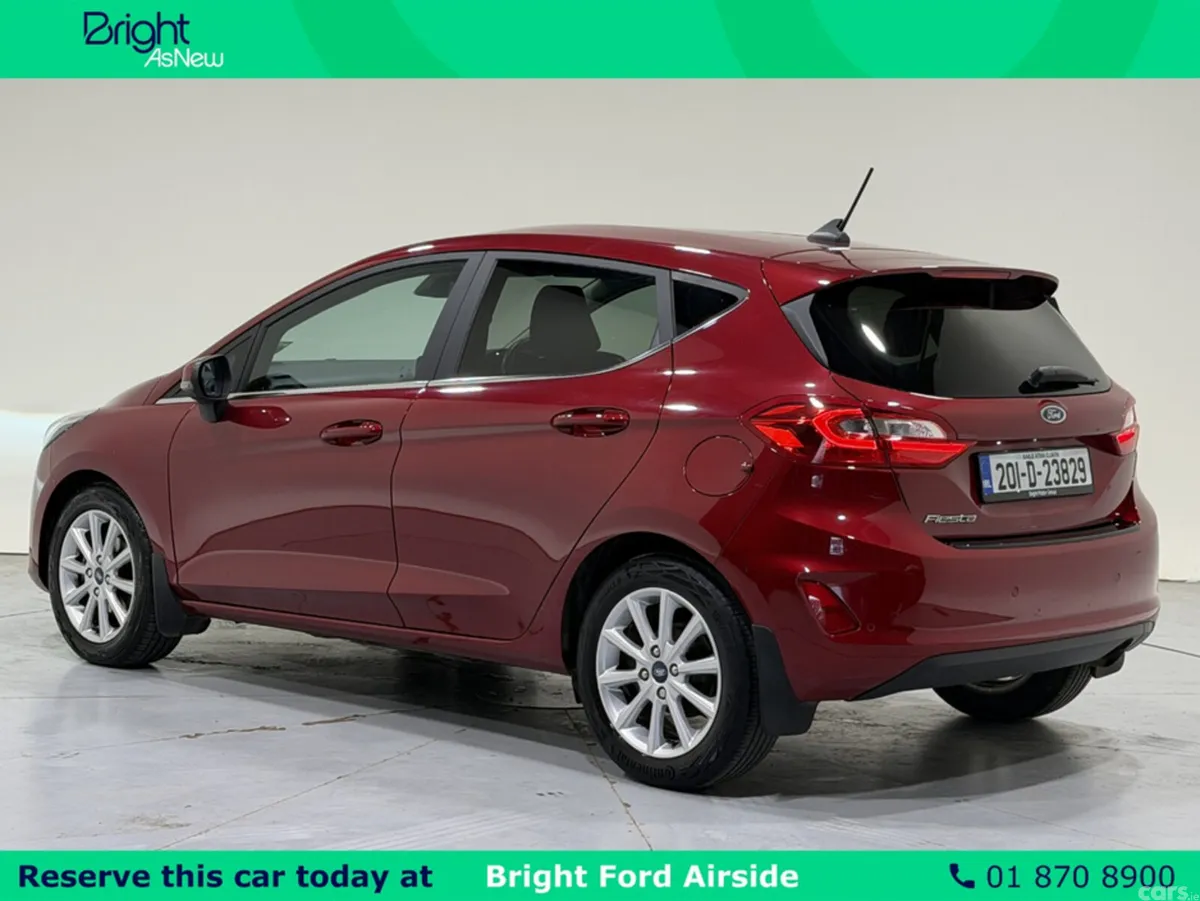Ford Fiesta Hatchback, Petrol, 2020, Red