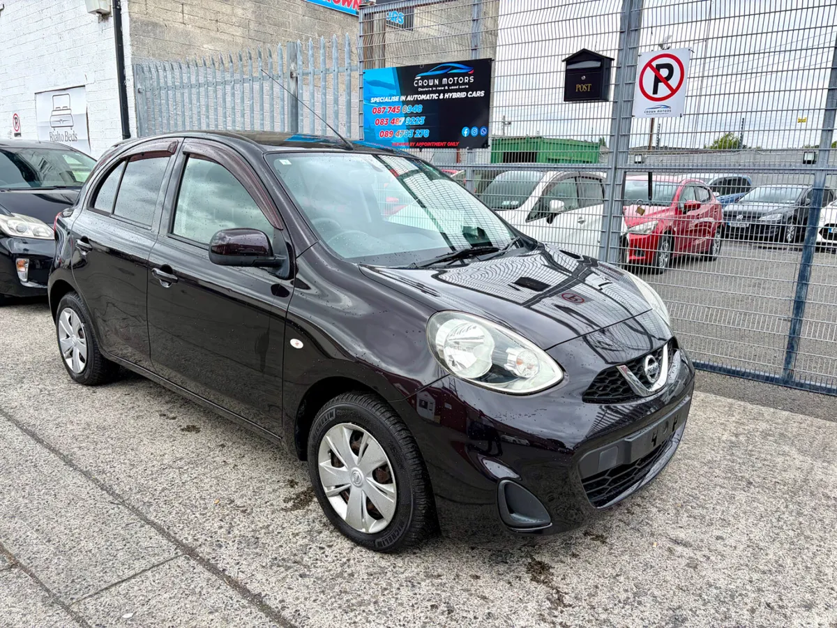 Nissan March Hatchback, Petrol, 2015, Black