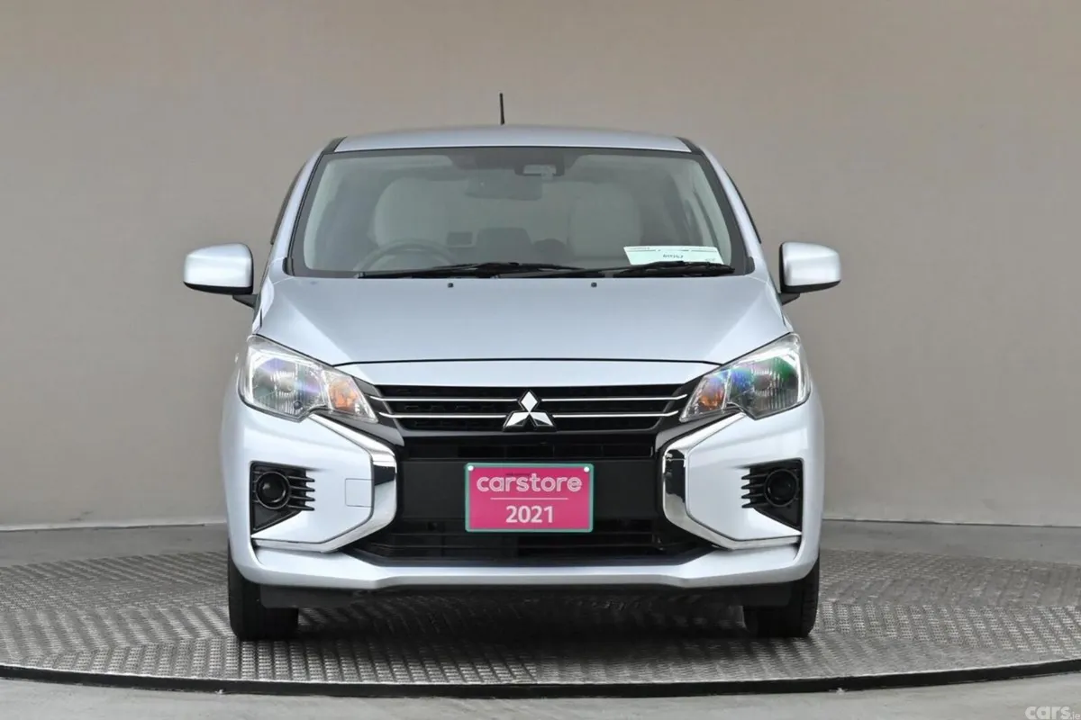 Mitsubishi Mirage Hatchback, Petrol, 2021, Silver