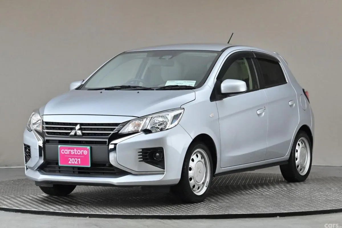 Mitsubishi Mirage Hatchback, Petrol, 2021, Silver