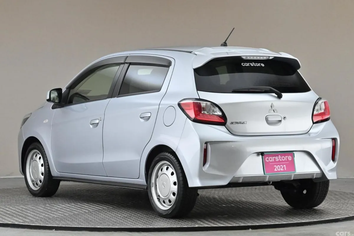 Mitsubishi Mirage Hatchback, Petrol, 2021, Silver