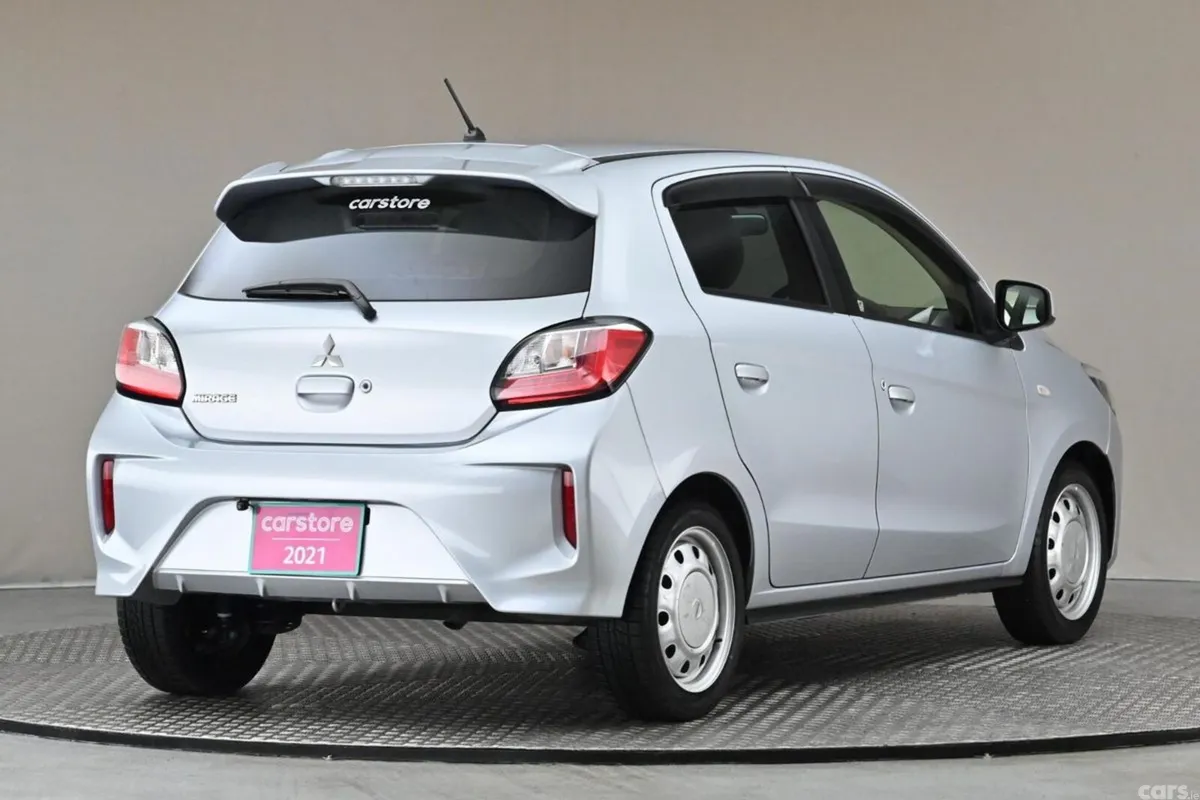 Mitsubishi Mirage Hatchback, Petrol, 2021, Silver