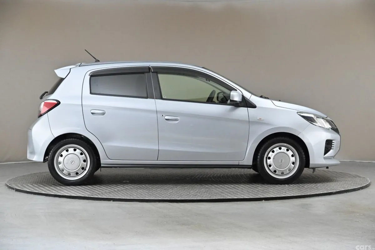 Mitsubishi Mirage Hatchback, Petrol, 2021, Silver