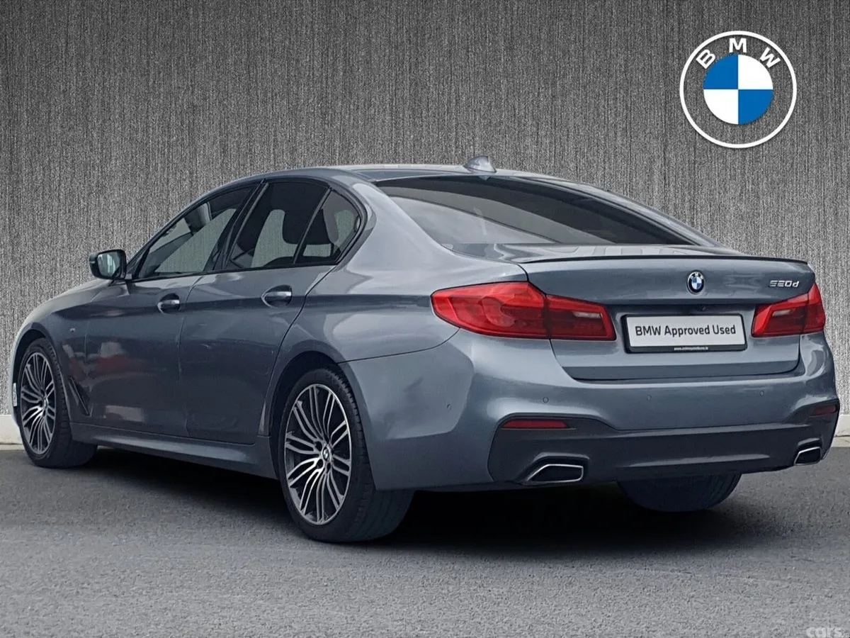 BMW 5-Series Saloon, Diesel, 2019, Blue