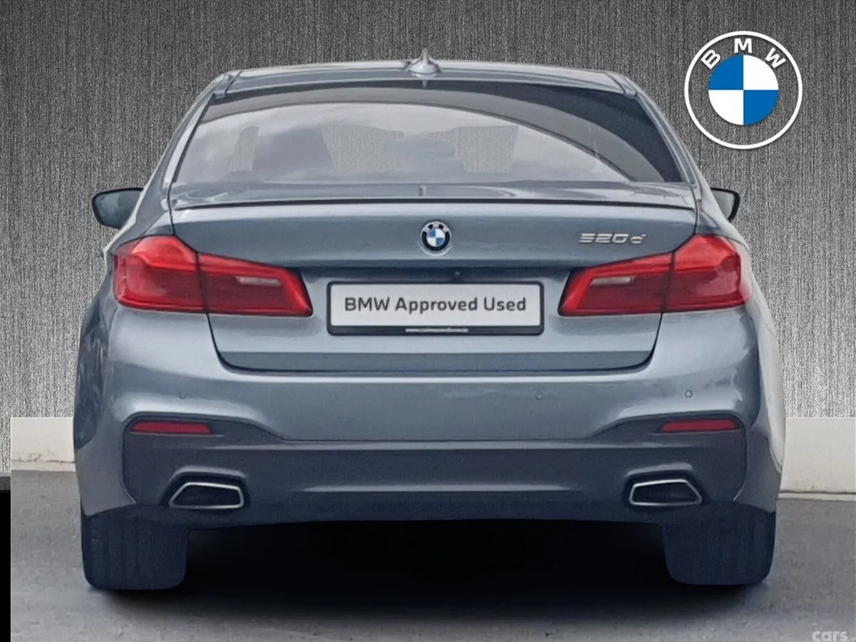 BMW 5-Series Saloon, Diesel, 2019, Blue