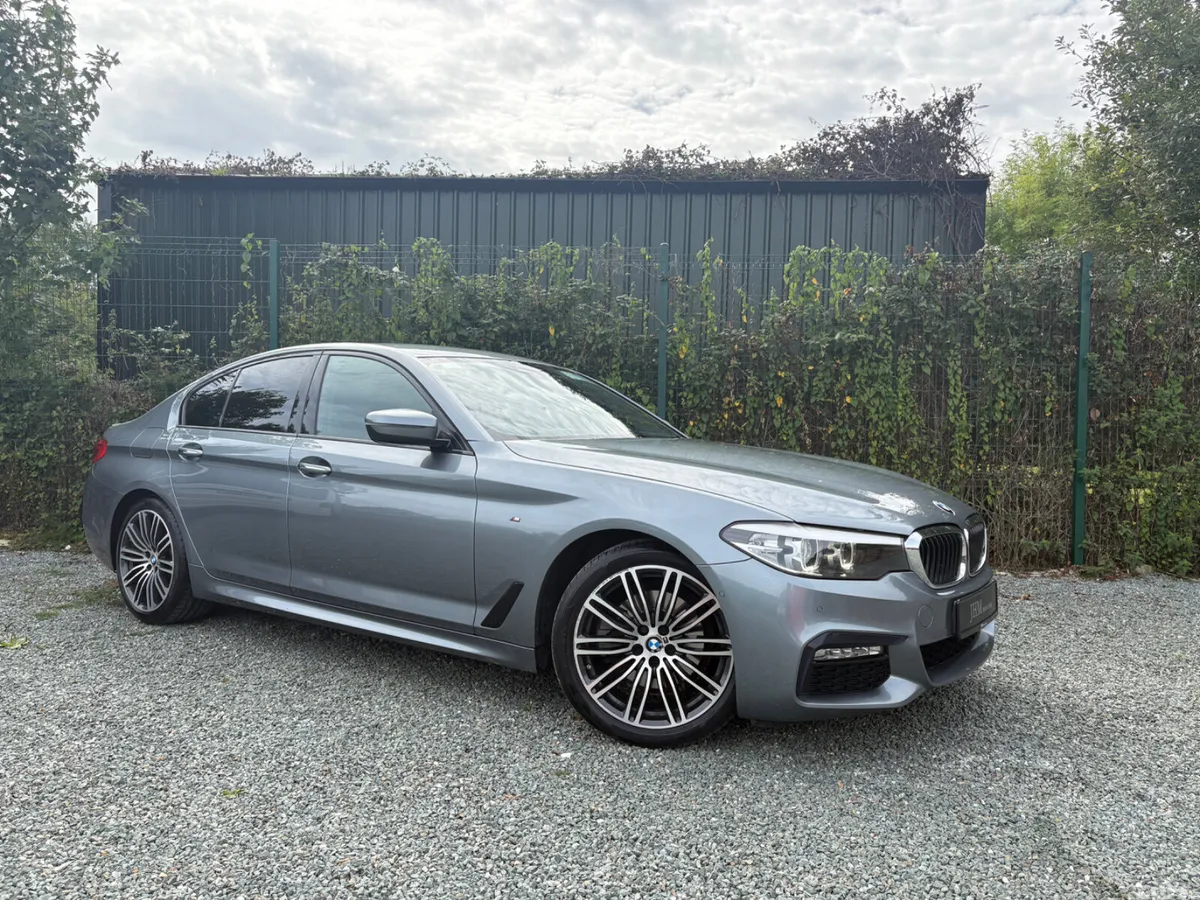 BMW 5-Series Saloon, Diesel, 2017, Blue