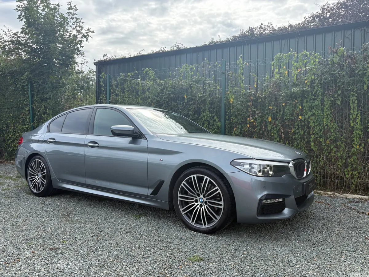 BMW 5-Series Saloon, Diesel, 2017, Blue
