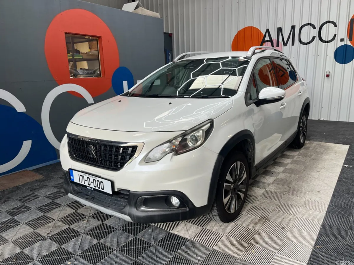 Peugeot 2008 SUV, Petrol, 2017, White