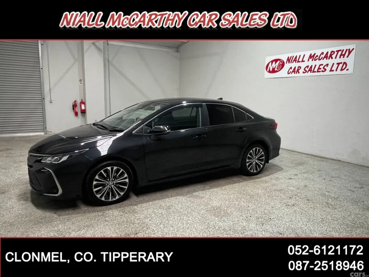 Toyota Corolla Saloon, Petrol Hybrid, 2023, Black