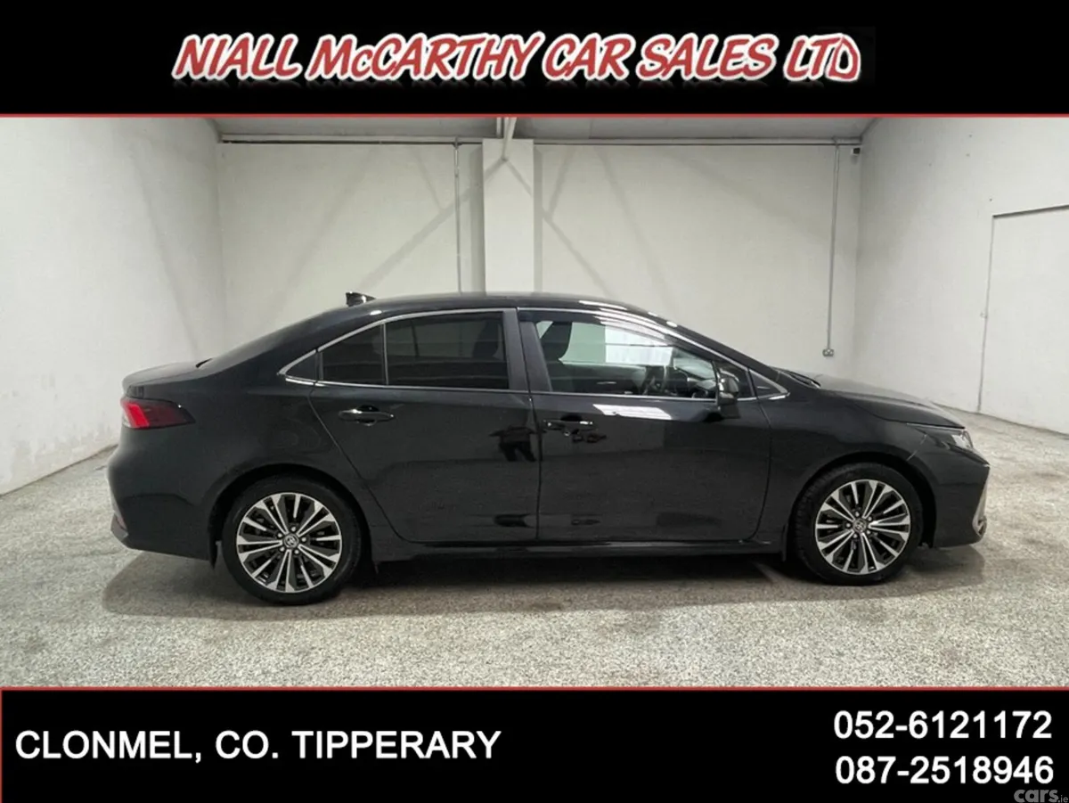 Toyota Corolla Saloon, Petrol Hybrid, 2023, Black