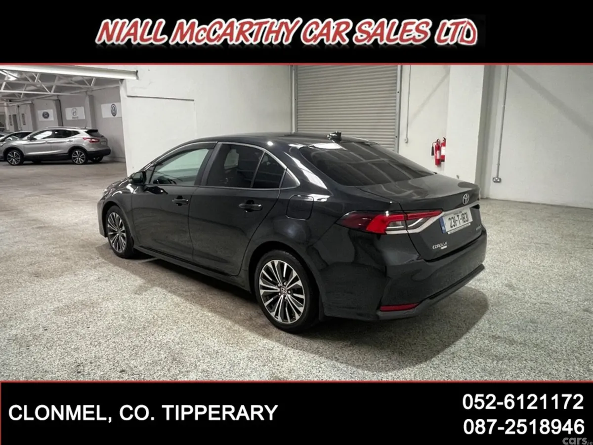 Toyota Corolla Saloon, Petrol Hybrid, 2023, Black