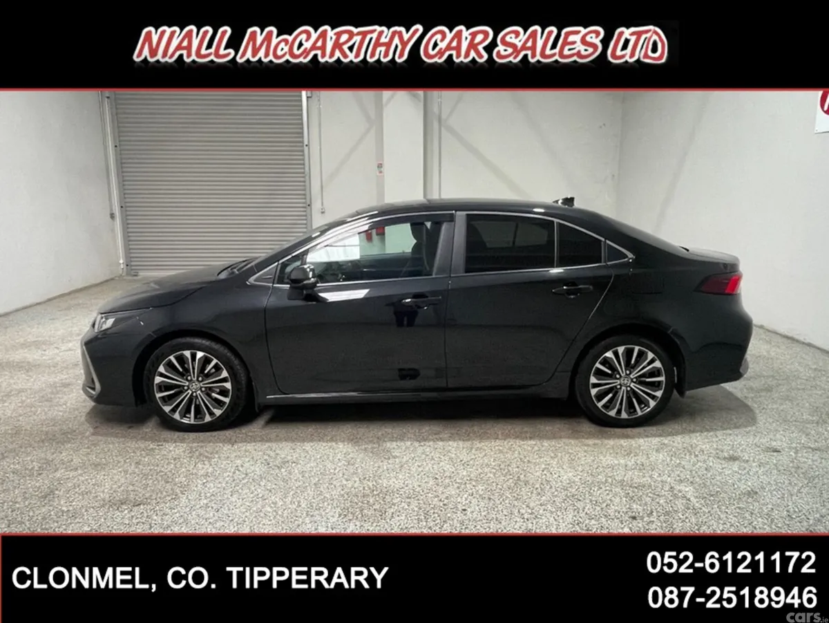 Toyota Corolla Saloon, Petrol Hybrid, 2023, Black