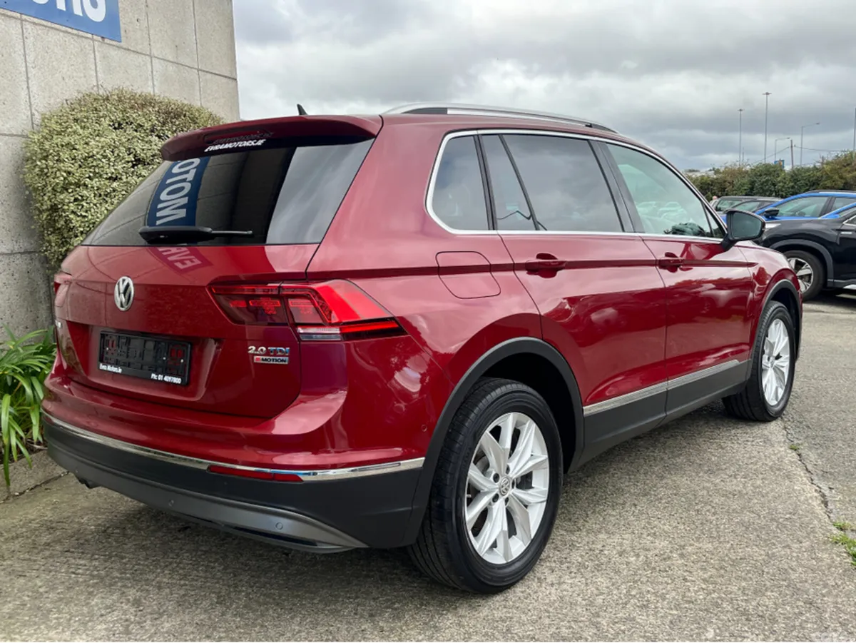 Volkswagen Tiguan SUV, Diesel, 2020, Red