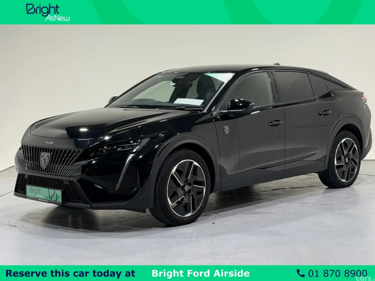Peugeot 408 Hatchback, Petrol, 2023, Black