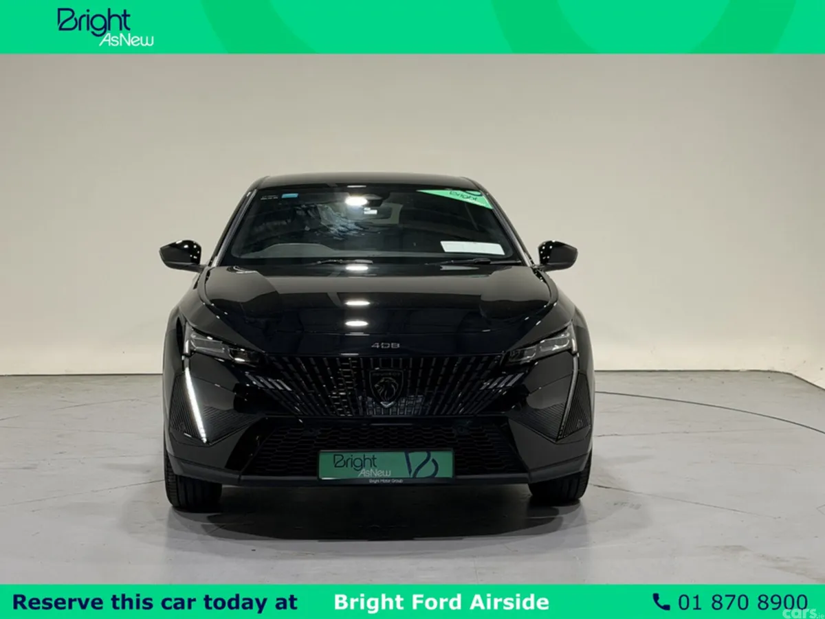 Peugeot 408 Hatchback, Petrol, 2023, Black