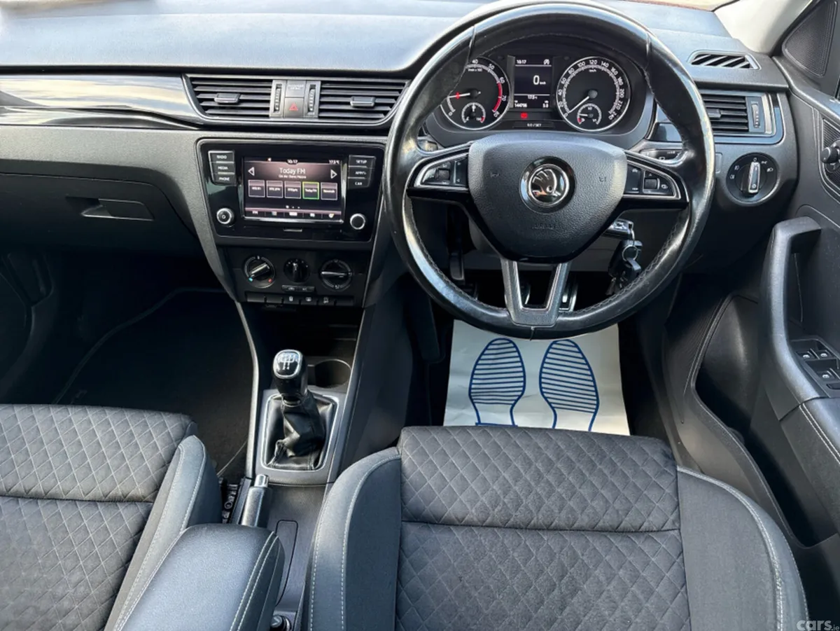 Skoda Rapid Saloon, Petrol, 2019, Red