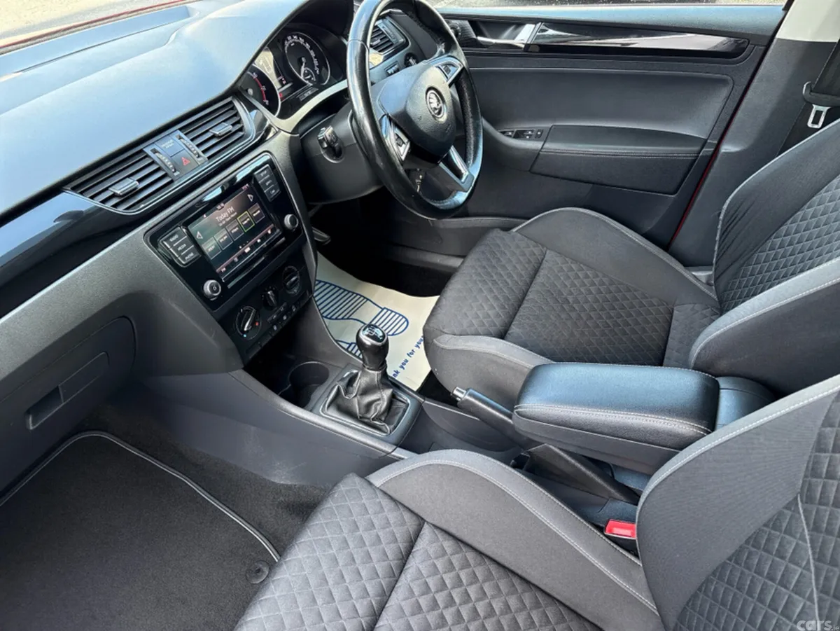 Skoda Rapid Saloon, Petrol, 2019, Red