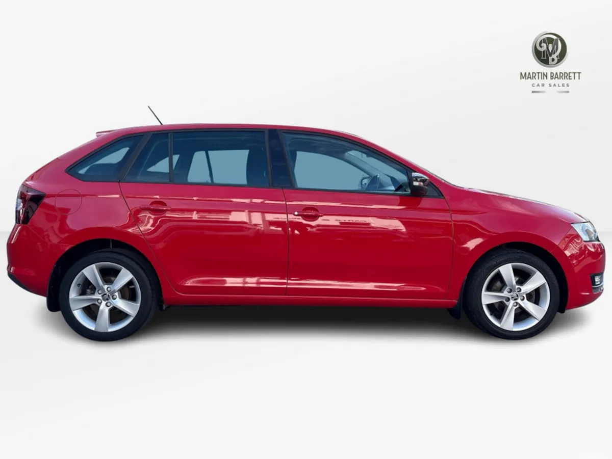 Skoda Rapid Saloon, Petrol, 2019, Red