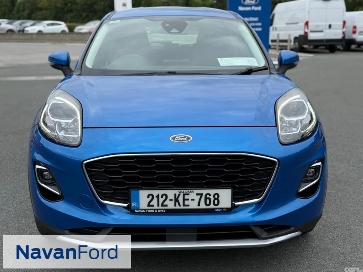 Ford Puma SUV, Petrol Hybrid, 2021, Blue