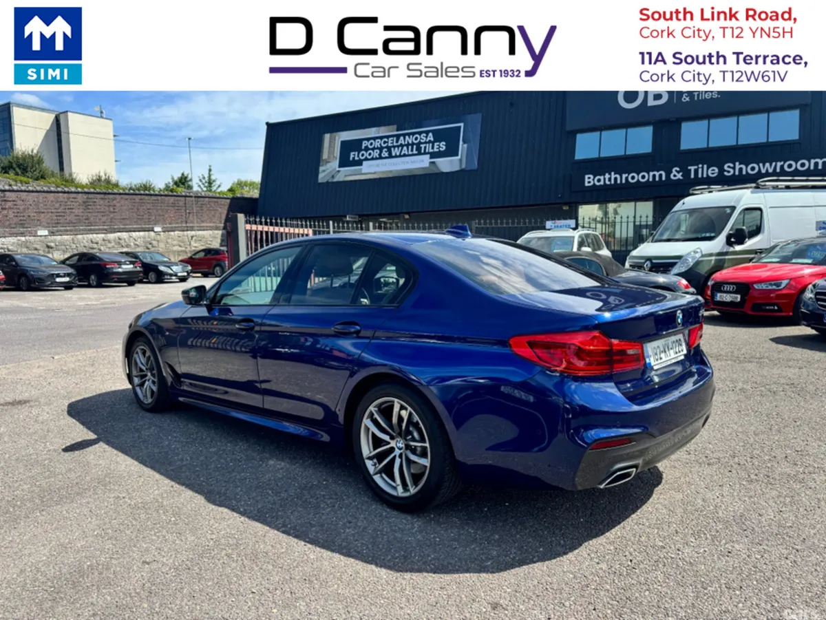 BMW 5-Series Saloon, Diesel, 2018, Blue