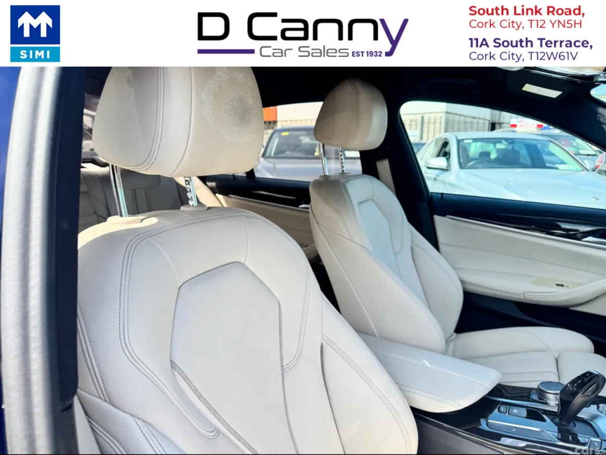 BMW 5-Series Saloon, Diesel, 2018, Blue