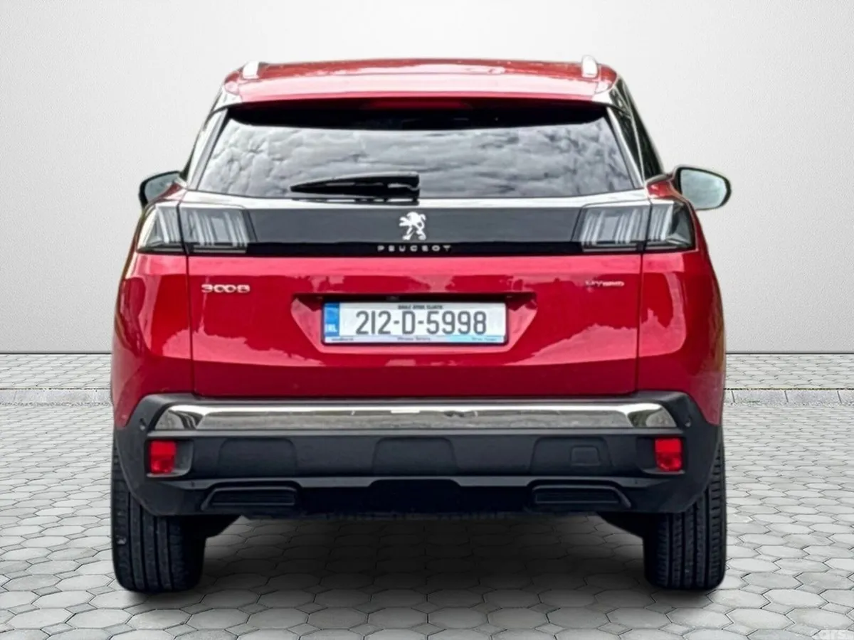 Peugeot 3008 MPV, Petrol Plug-in Hybrid, 2021, Red