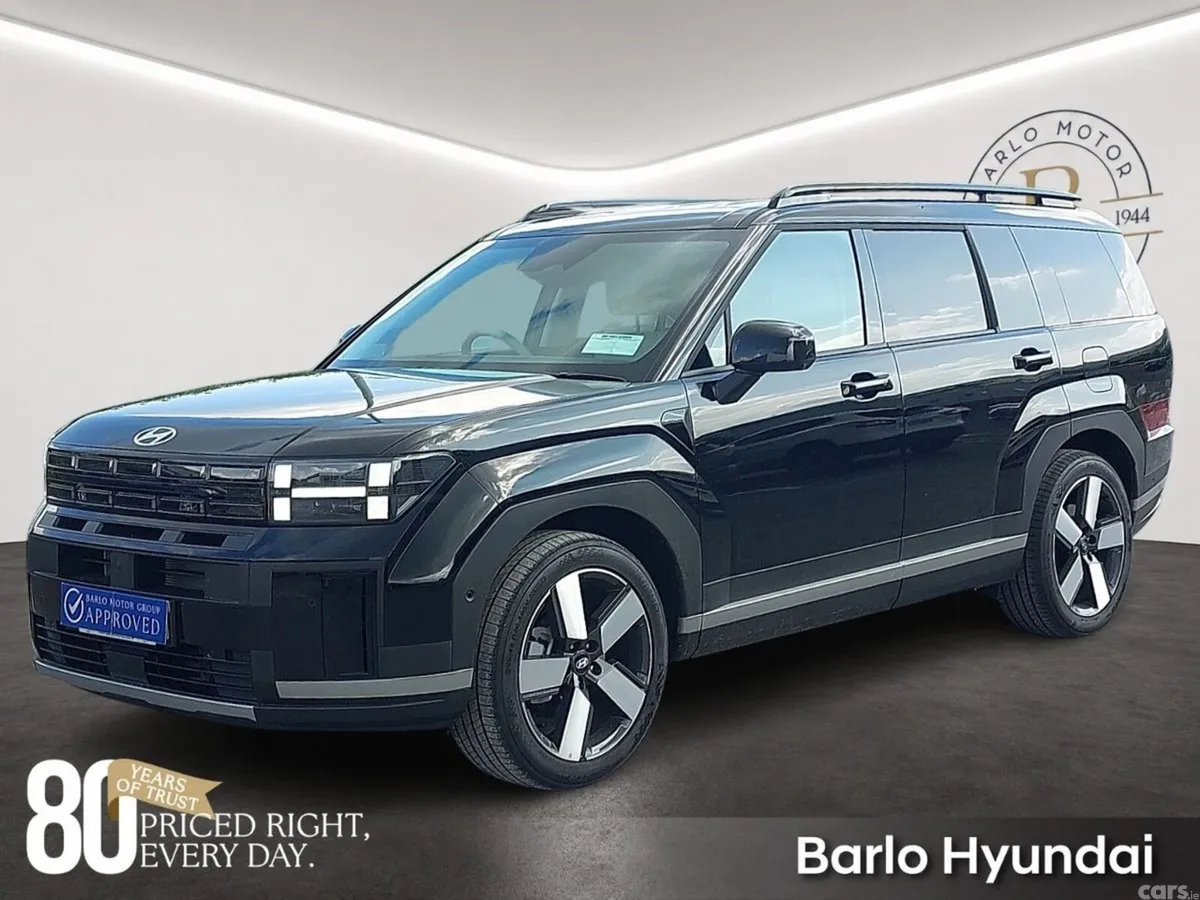 Hyundai Santa Fe SUV, Petrol Plug-in Hybrid, 2026, Black