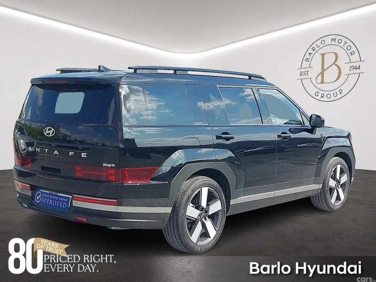 Hyundai Santa Fe SUV, Petrol Plug-in Hybrid, 2026, Black