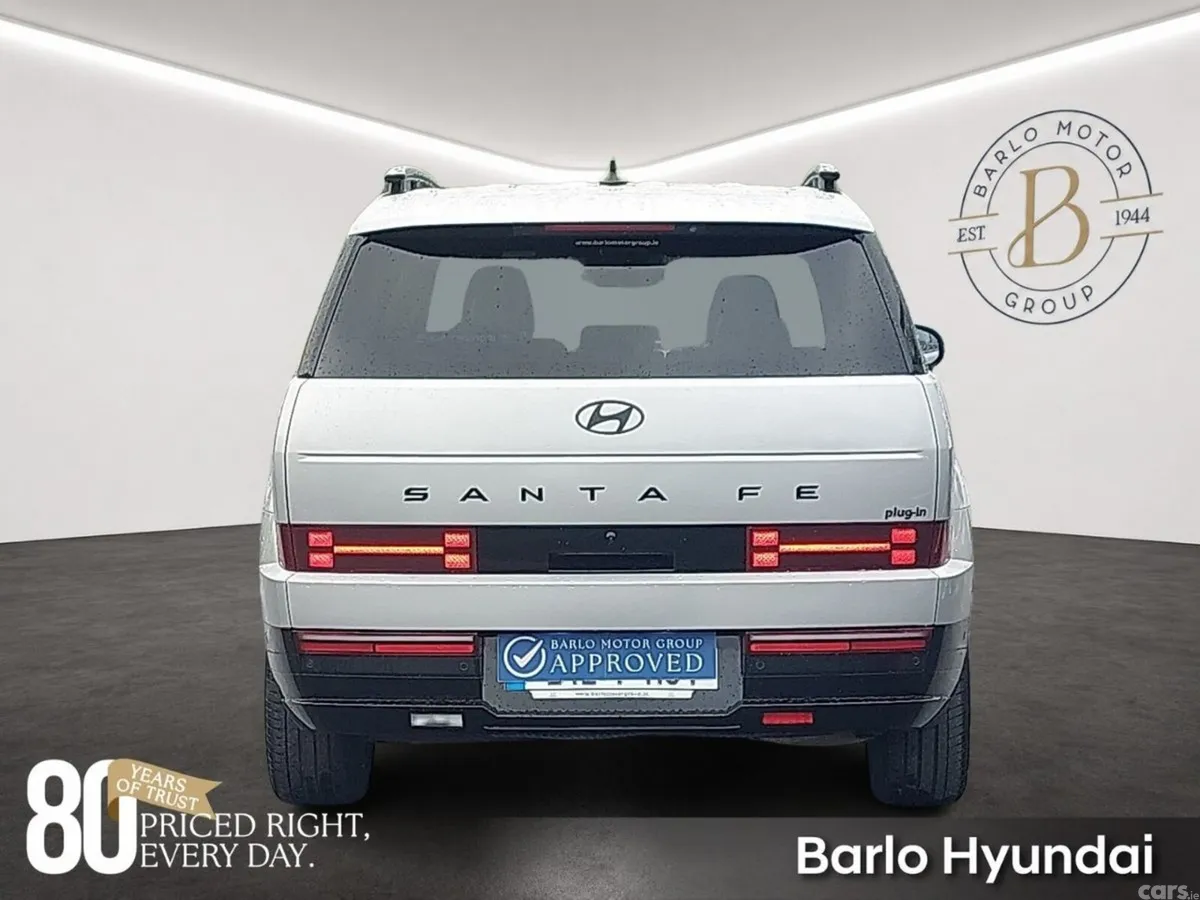 Hyundai Santa Fe SUV, Petrol Plug-in Hybrid, 2024, Silver