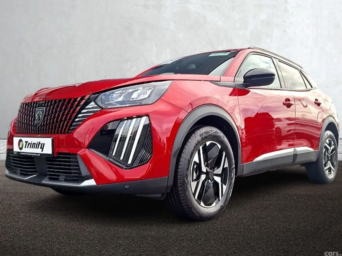 Peugeot 2008 SUV, Petrol Hybrid, 2027, Red