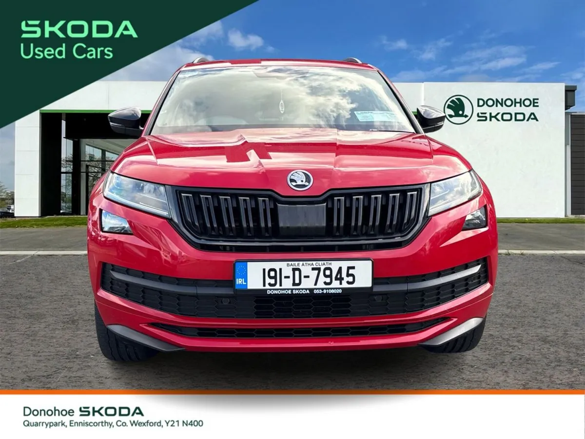Skoda Kodiaq SUV, Diesel, 2019, Red