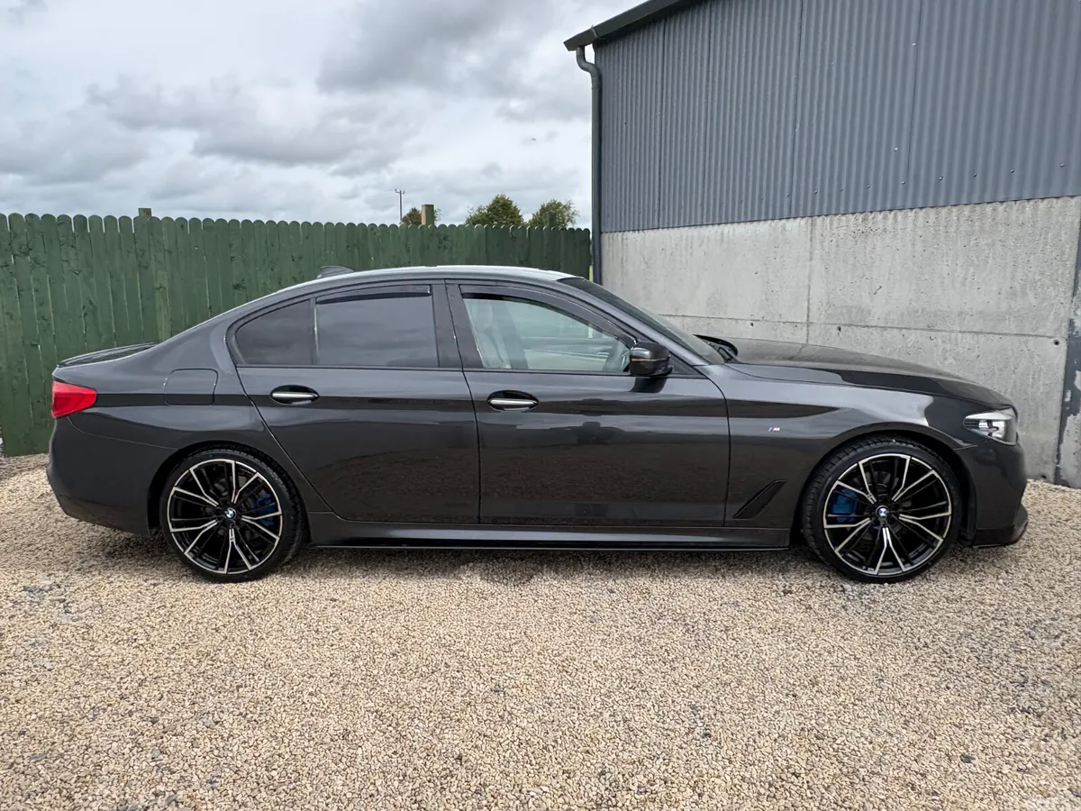 BMW 5-Series Saloon, Diesel, 2017, Grey