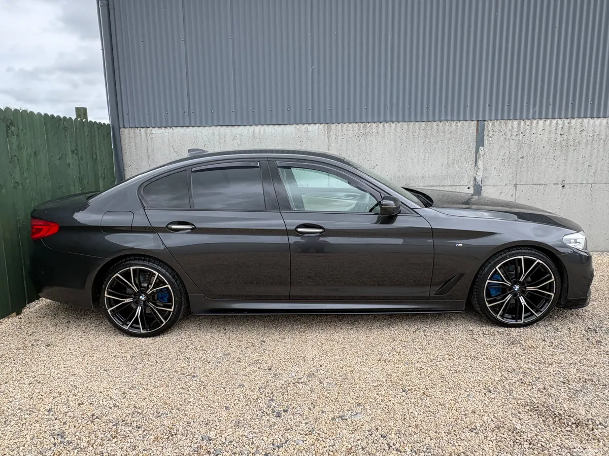 BMW 5-Series Saloon, Diesel, 2017, Grey