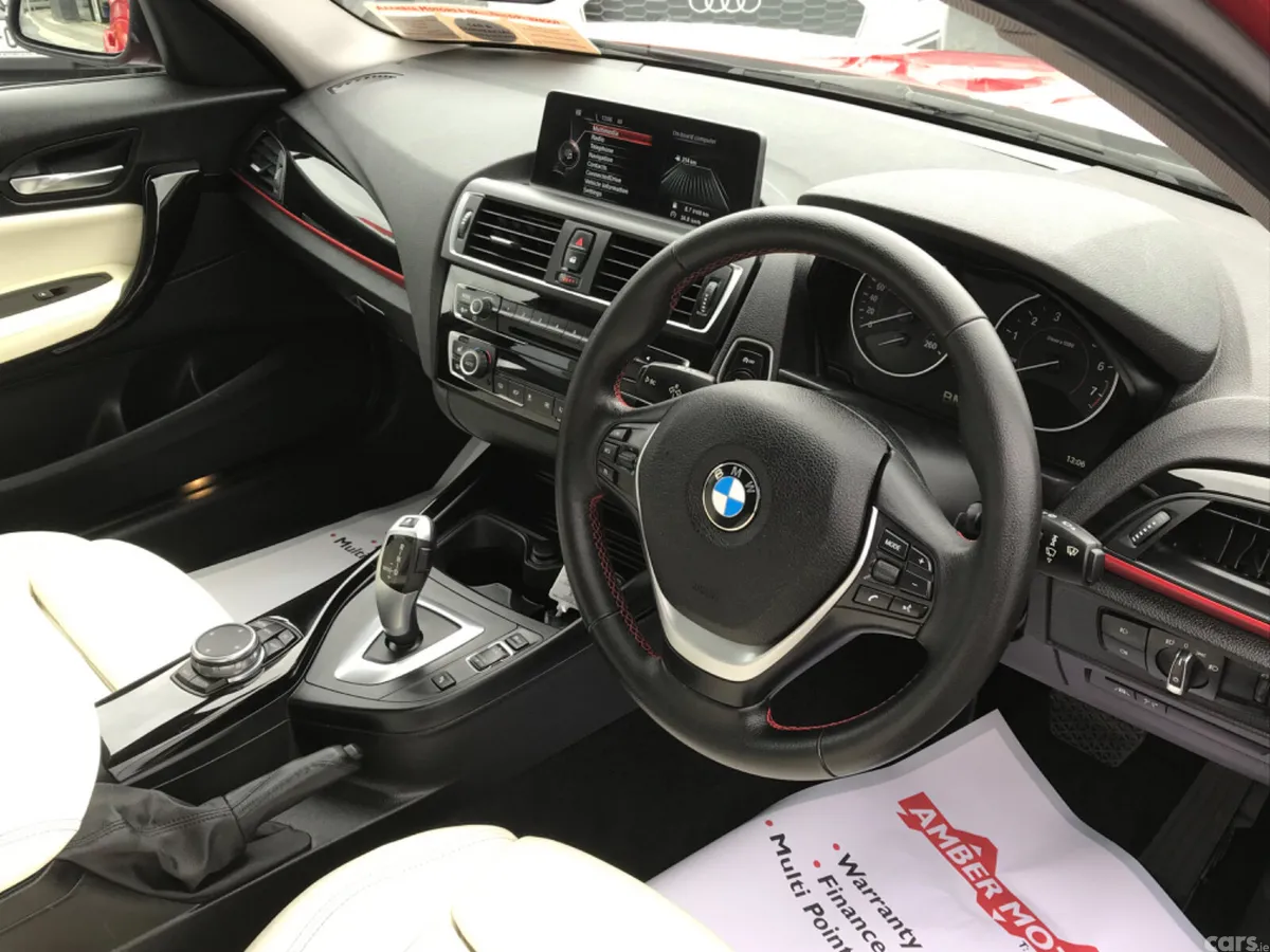 BMW 1-Series Hatchback, Petrol, 2015, Red