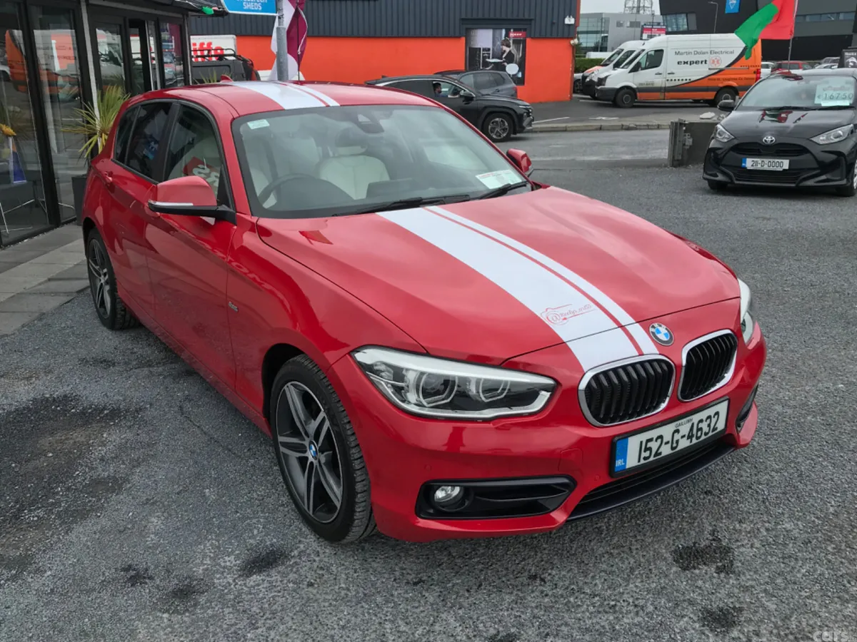BMW 1-Series Hatchback, Petrol, 2015, Red