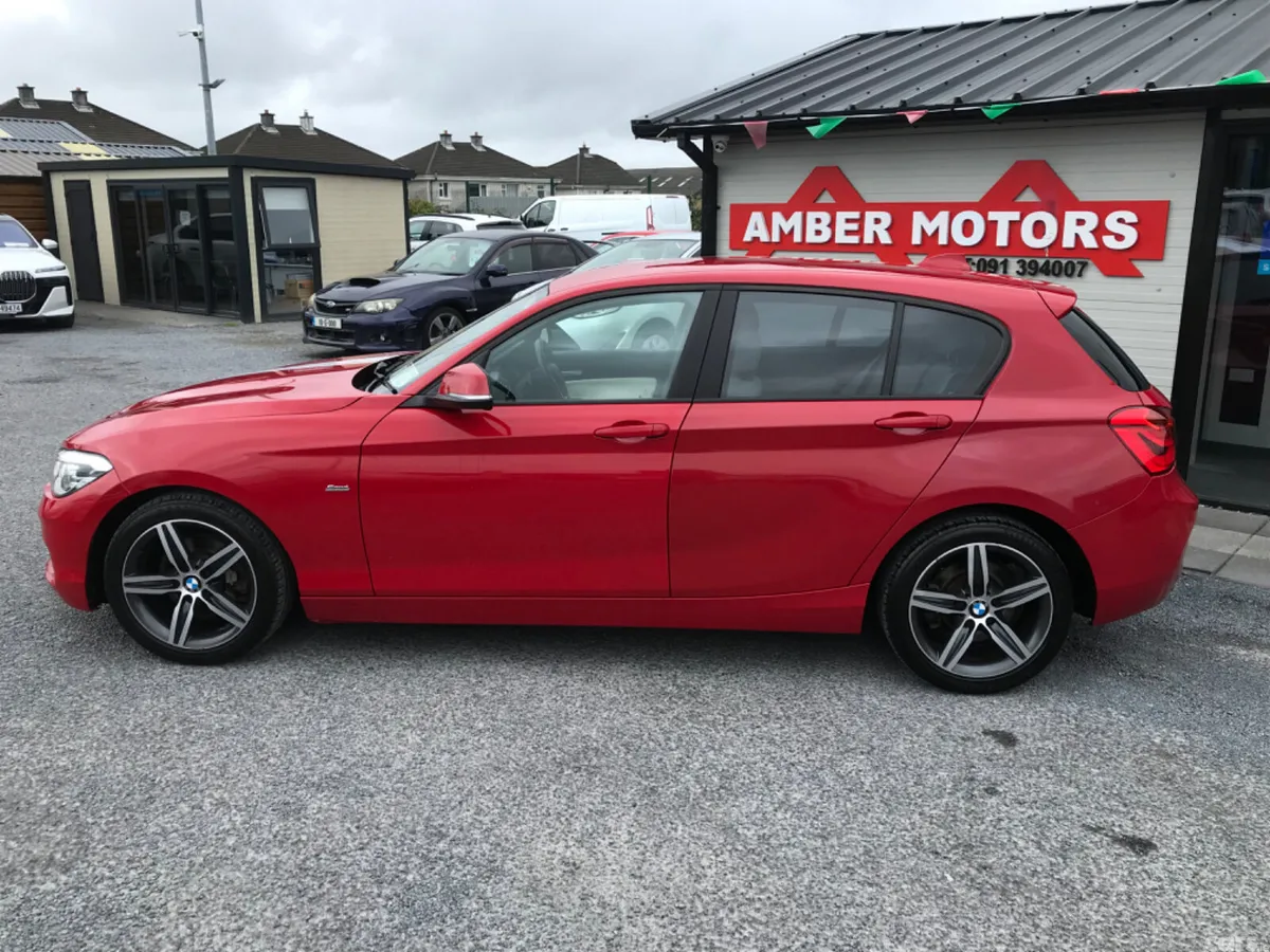 BMW 1-Series Hatchback, Petrol, 2015, Red