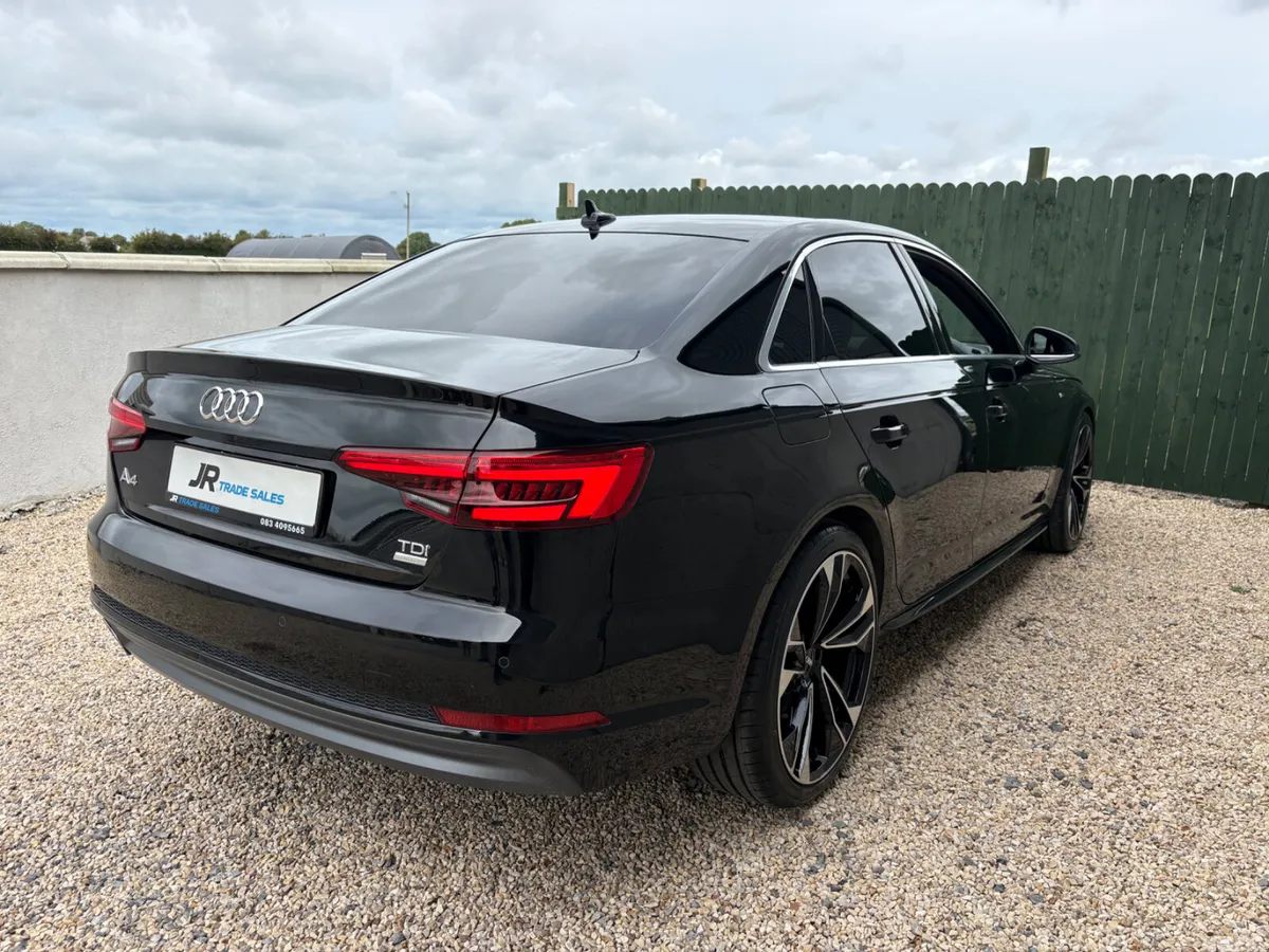 Audi A4 Saloon, Diesel, 2017, Black
