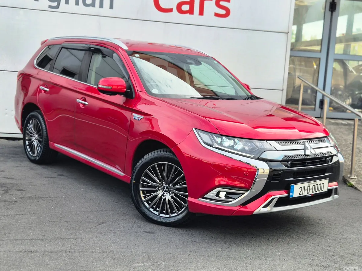 Mitsubishi Outlander SUV, Petrol Plug-in Hybrid, 2021, Red