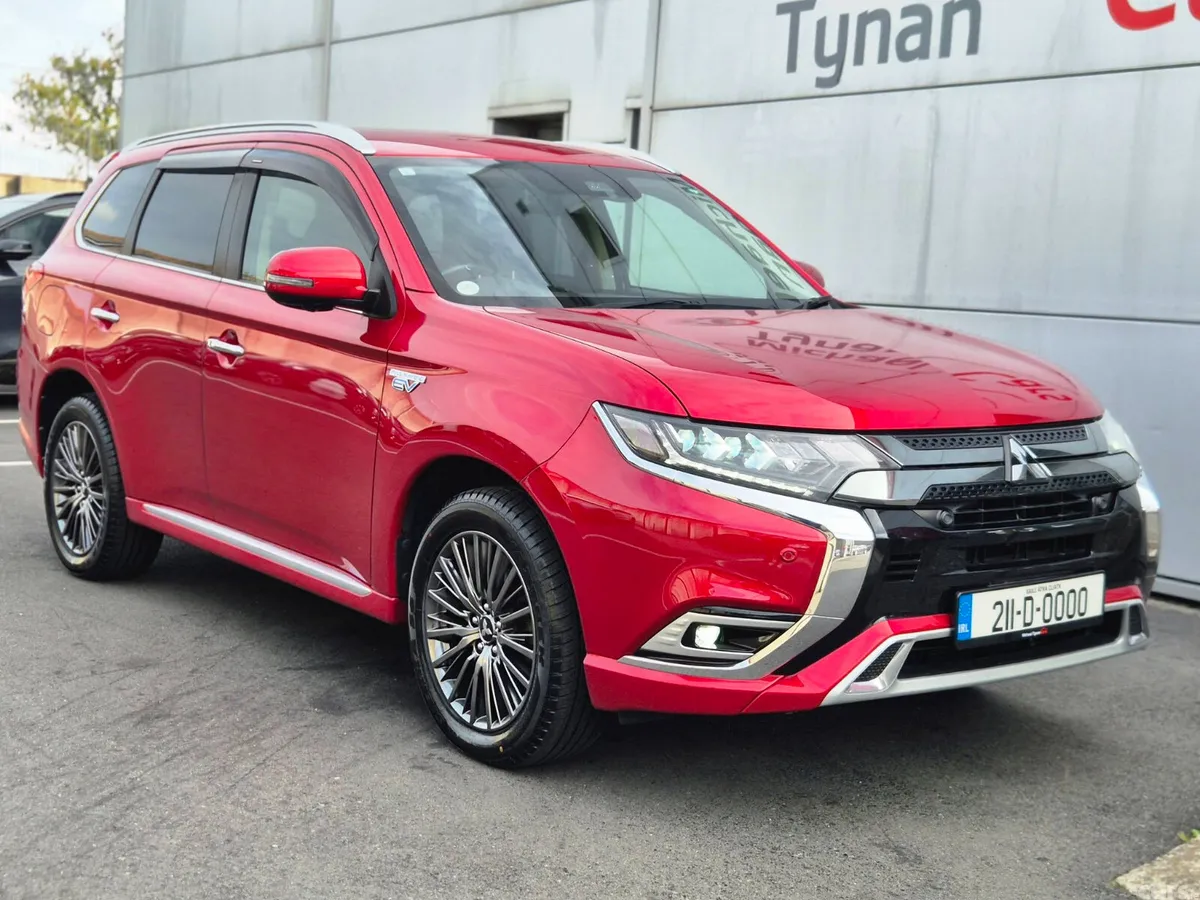 Mitsubishi Outlander SUV, Petrol Plug-in Hybrid, 2021, Red
