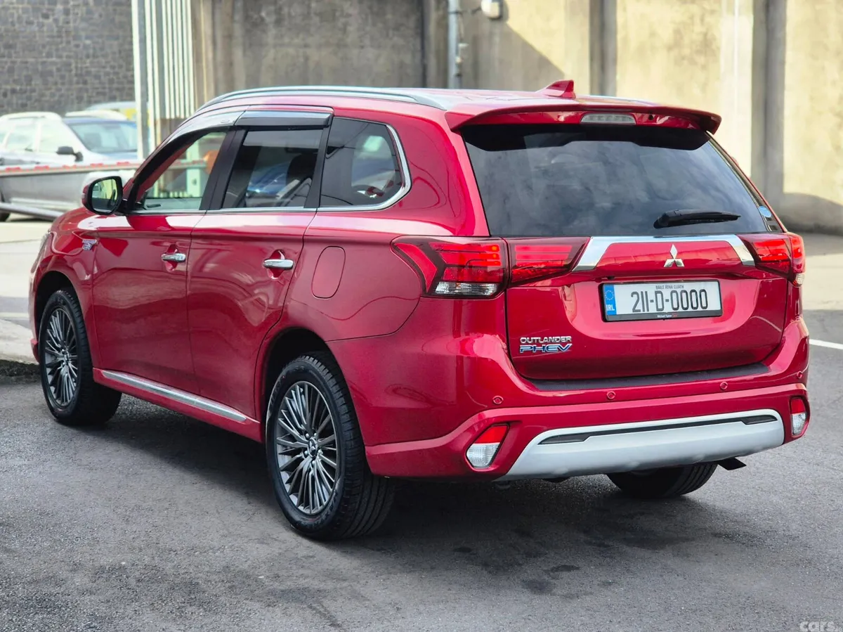Mitsubishi Outlander SUV, Petrol Plug-in Hybrid, 2021, Red