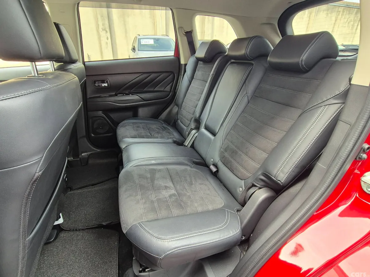 Mitsubishi Outlander SUV, Petrol Plug-in Hybrid, 2021, Red