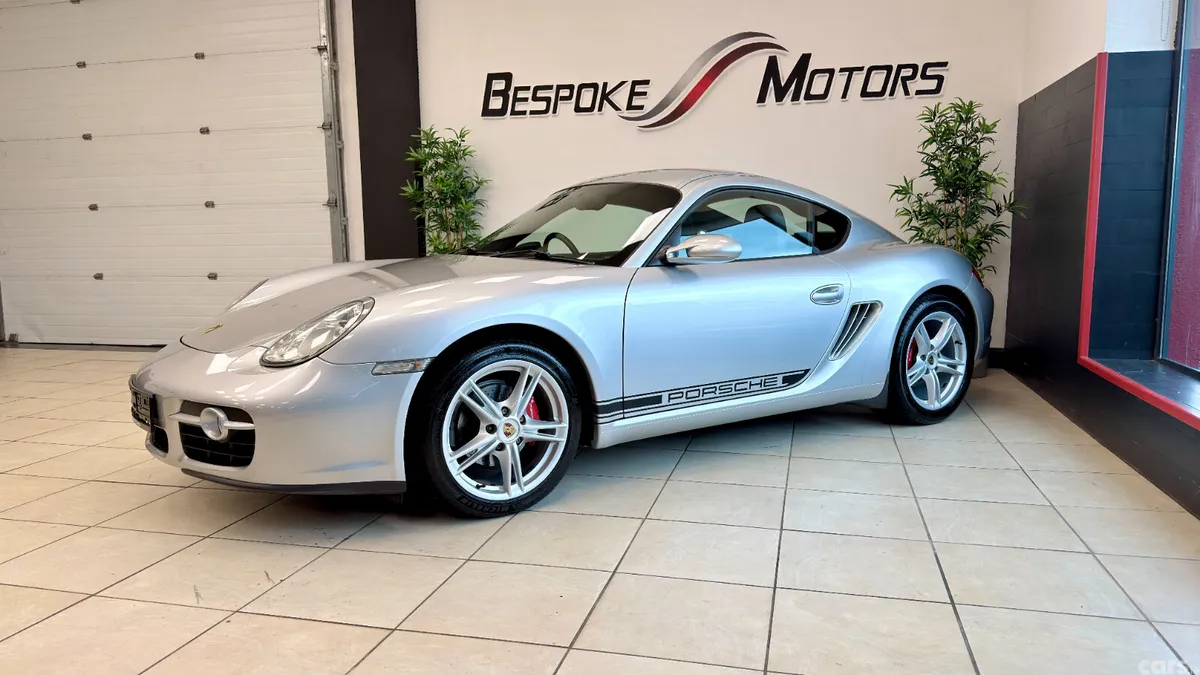 Porsche Cayman Coupe, Petrol, 2008, Silver