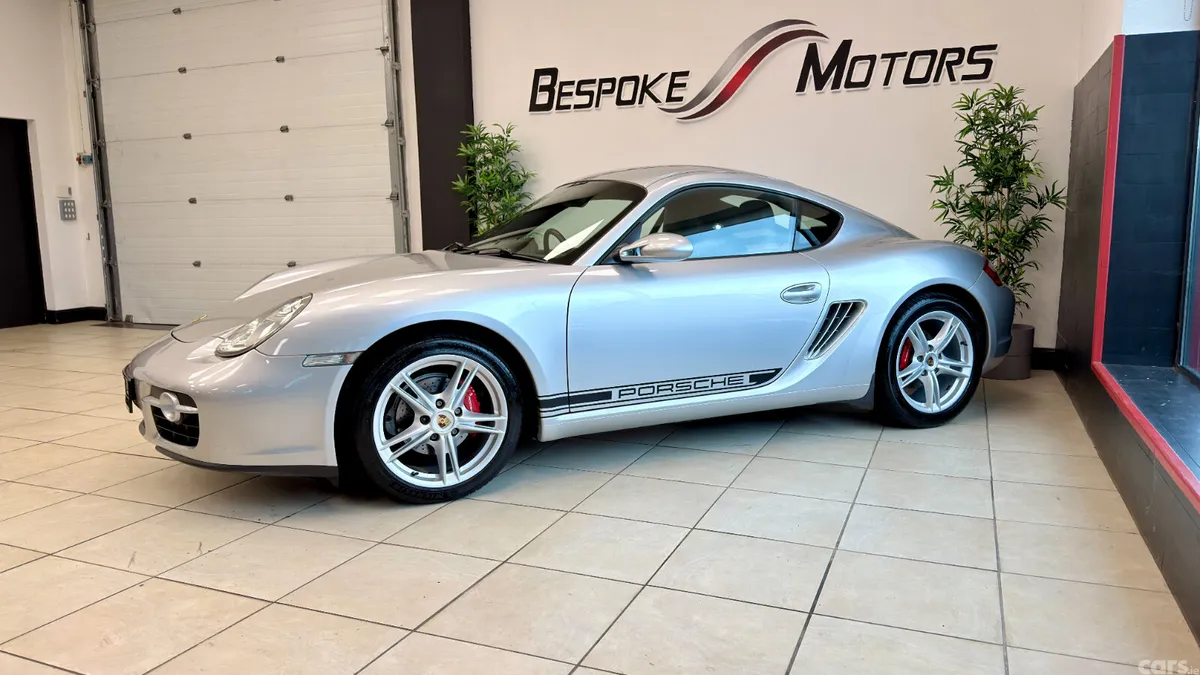 Porsche Cayman Coupe, Petrol, 2008, Silver
