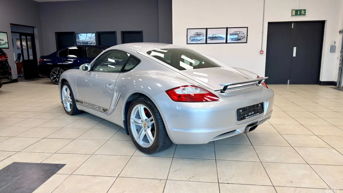 Porsche Cayman Coupe, Petrol, 2008, Silver