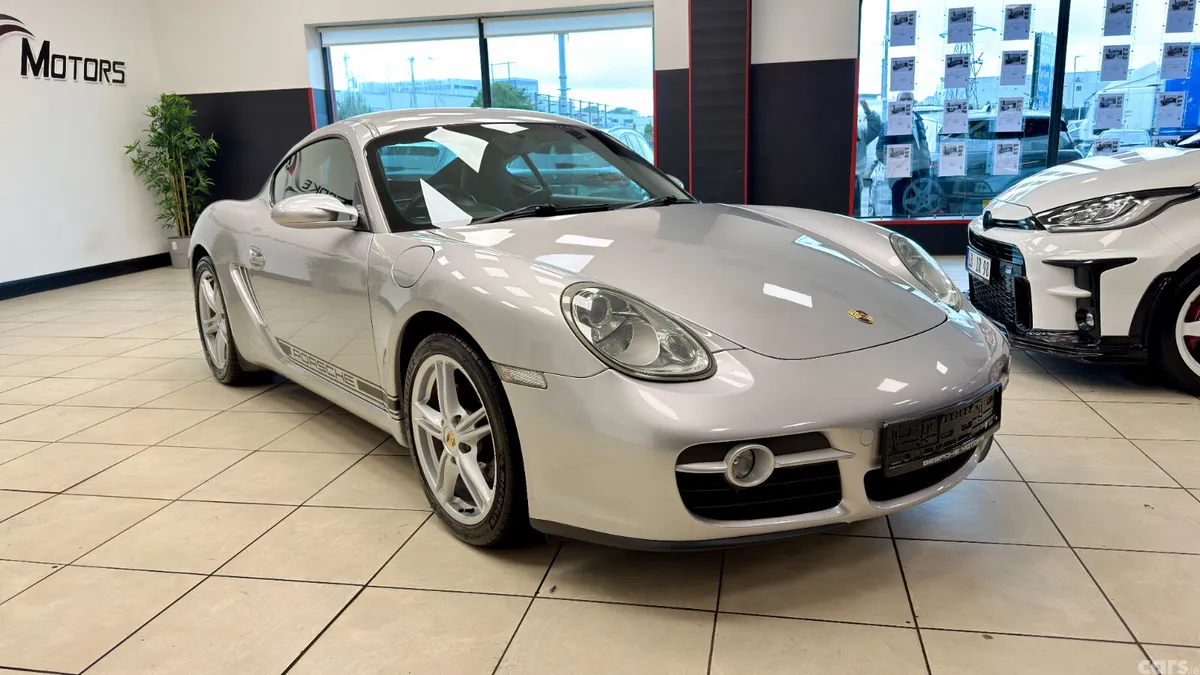 Porsche Cayman Coupe, Petrol, 2008, Silver