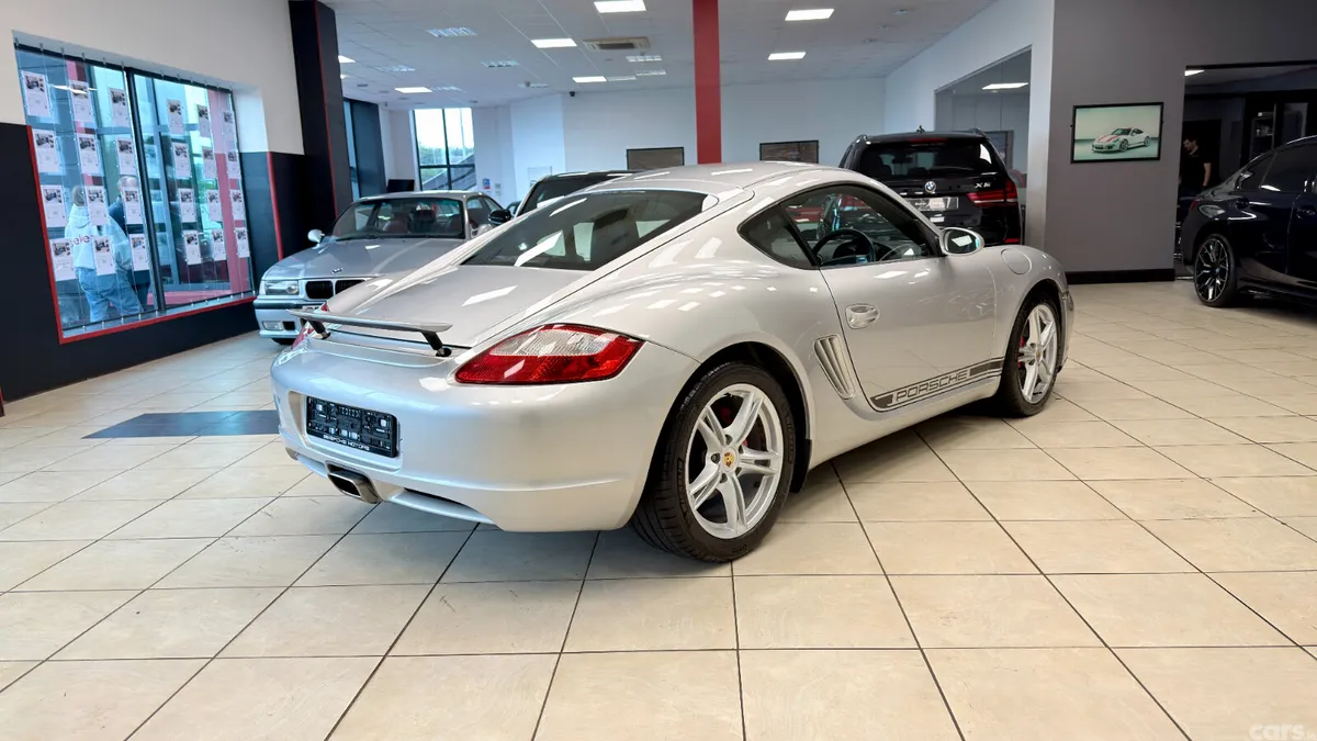 Porsche Cayman Coupe, Petrol, 2008, Silver