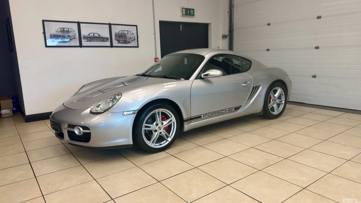 Porsche Cayman Coupe, Petrol, 2008, Silver